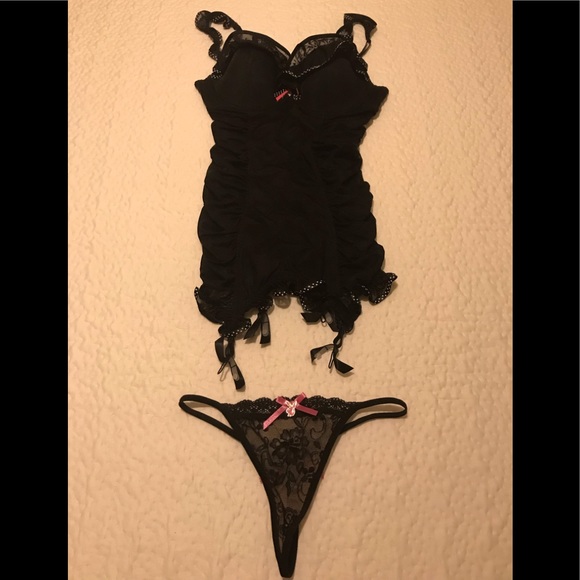 Victoria's Secret Other - Black lace Victoria’s Secret lingerie